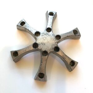 VIKING CRAFT LTD Star-Light Candle Holder Vintage Danish Mid Century Modern